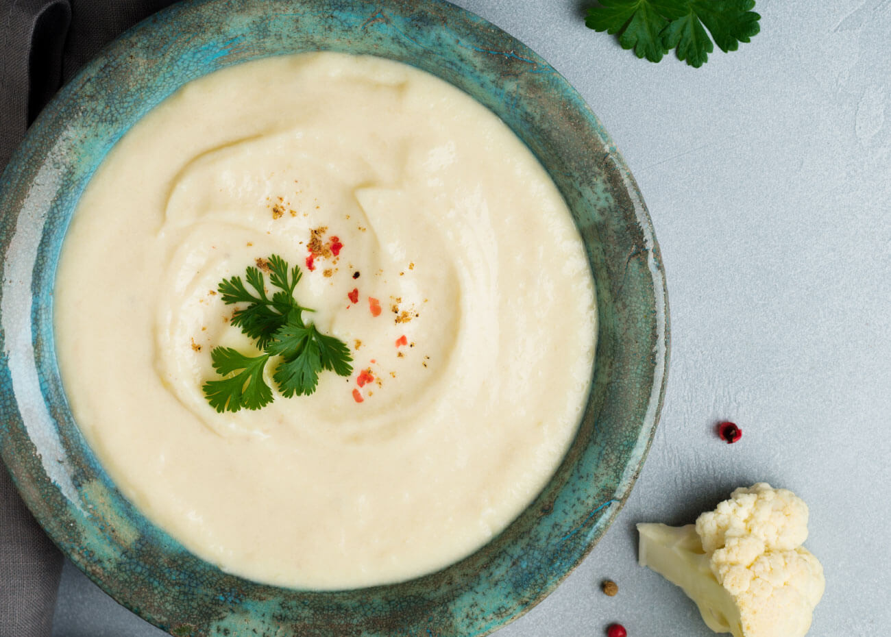 Receta crema de coliflor